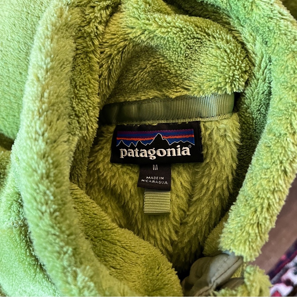 Patagonia Re-Tool Snap-T Fleece Pullover Jacket Supply Green Sz Medium - Picture 7 of 7